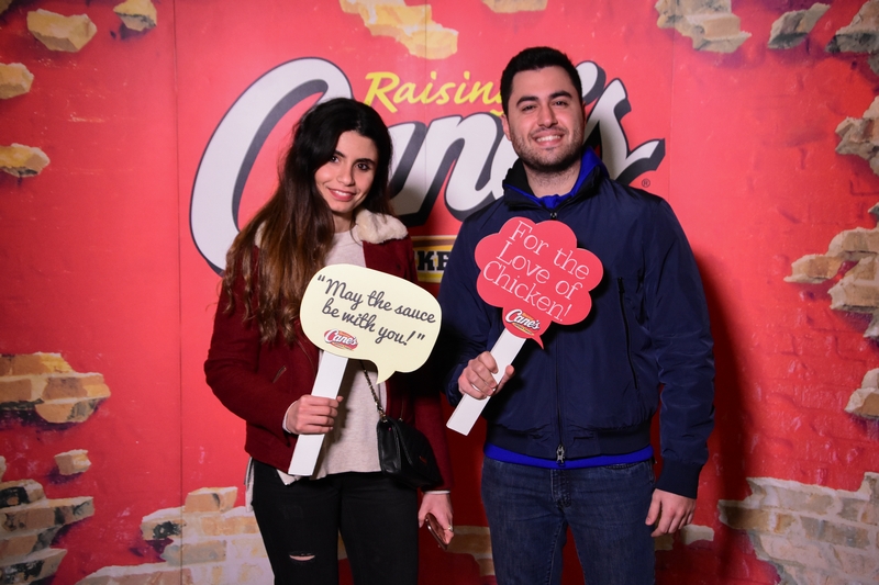 Opening of Raising Cane's